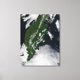 Peninsula för ½ s Kamchatka för Russiaï ¿ Canvastryck