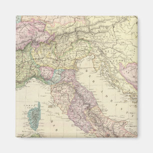 Peninsula på Balkan, Italien, Slovenien 2 Magnet