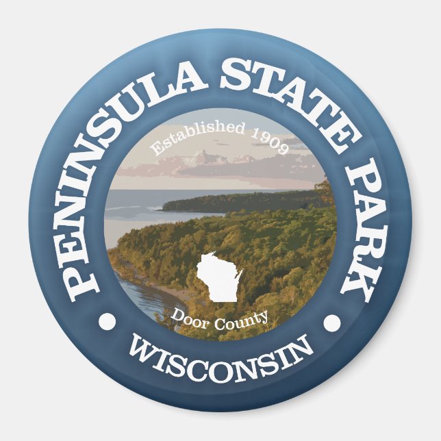 Peninsula State Park Magnet (Framsidan)