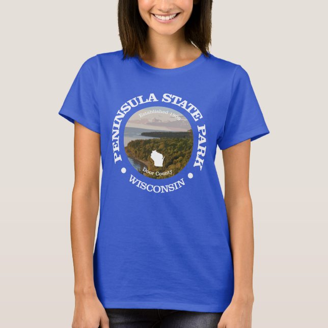 Peninsula State Park T Shirt (Framsida)