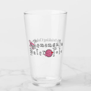 Peninsula Vatten Polo Logotyp Pint Glass Glaskopp