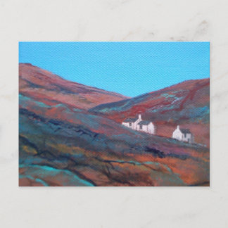 Peninsulan Cornwall under höstdagen Penwith Vykort