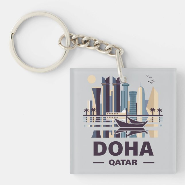 Peninsulan Doha Qatar Arabia (Framsidan)