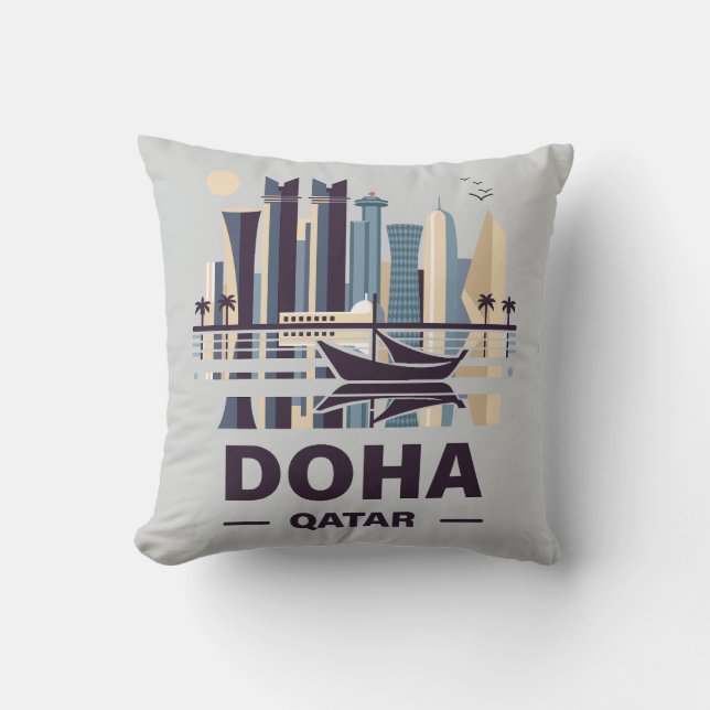 Peninsulan Doha Qatar Arabia Kudde (Framsida)