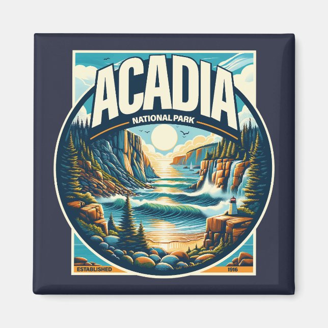 Peninsulan Doha Qatar Arabia Magnet (Framsidan)