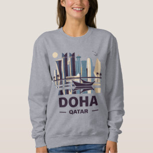 Peninsulan Doha Qatar Arabia T Shirt