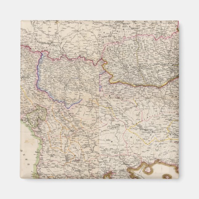 Peninsulan på Balkan, Turkiet Magnet (Framsidan)