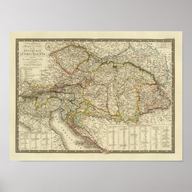 Peninsulan på centrala Balkan, Ungern Poster (Framsidan)