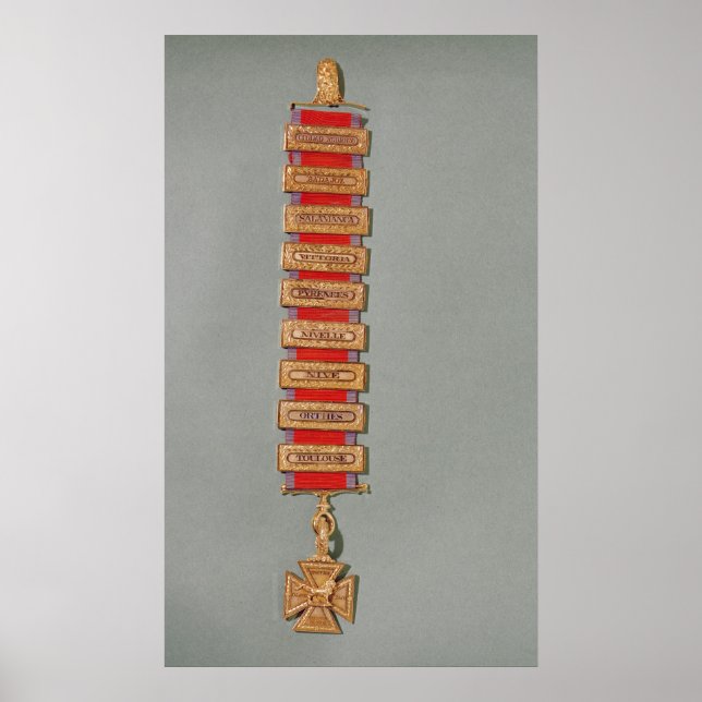 Peninsular Guld Kor, c.1813 Poster (Framsidan)