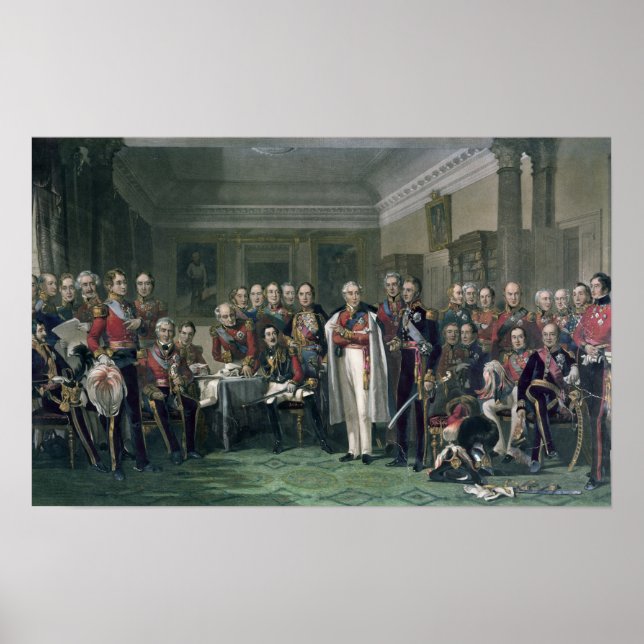 Peninsular Heroes vid United Services Klubb Poster (Framsidan)