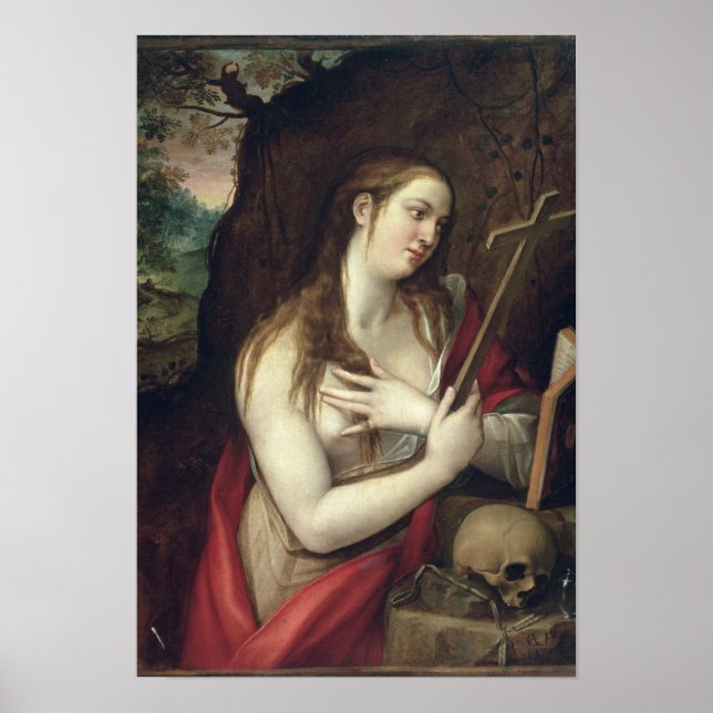 Penitent Magdalene, 1579 Poster (Framsidan)