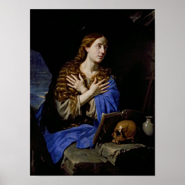 Penitent Magdalene, 1657 Poster (Framsidan)