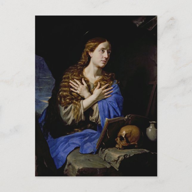 Penitent Magdalene, 1657 Vykort (Framsida)