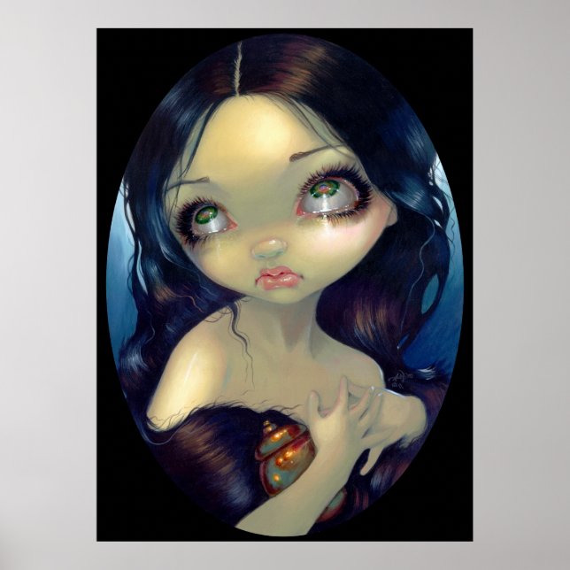 Penitent Magdalene ART PRINT lowbrow gothic Poster (Framsidan)