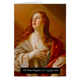 Penitent Magdalene Hälsningskort