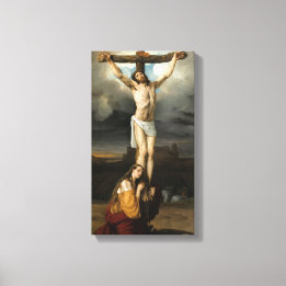 Penitent Magdalene vid centrala Kor Canvastryck
