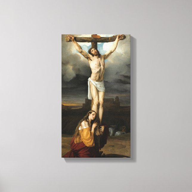 Penitent Magdalene vid centrala Kor Canvastryck (Framsida)