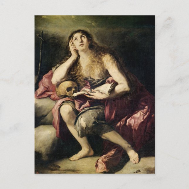 Penitent Magdalene Vykort (Framsida)