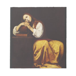 Penitent Mary Magdalene av Giacomo Galli Anteckningsblock
