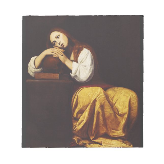 Penitent Mary Magdalene av Giacomo Galli Anteckningsblock (Framsida)