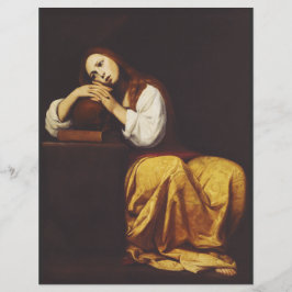 Penitent Mary Magdalene av Giacomo Galli Reklamblad