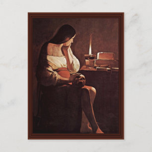 Penitent Mary Magdalene (Magdalena Terf) Vykort