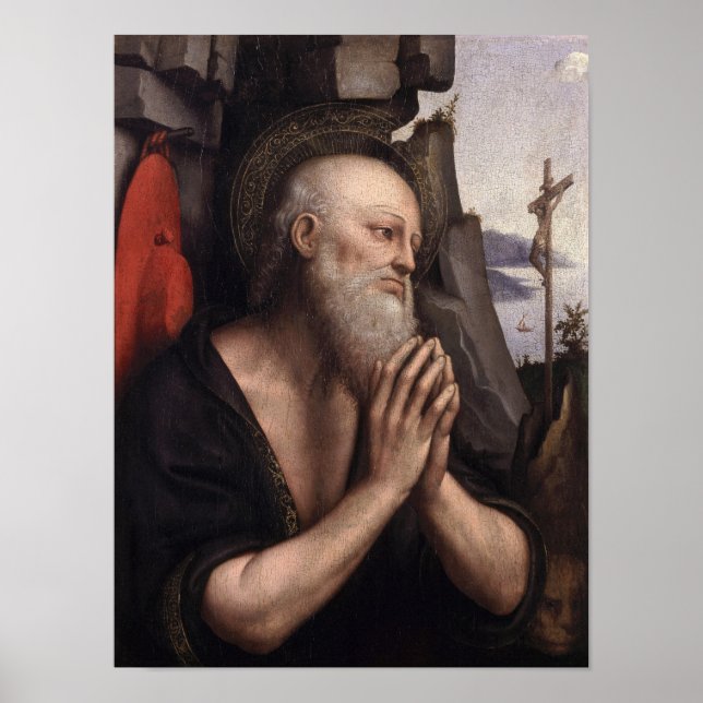 Penitent St. Jerome Poster (Framsidan)