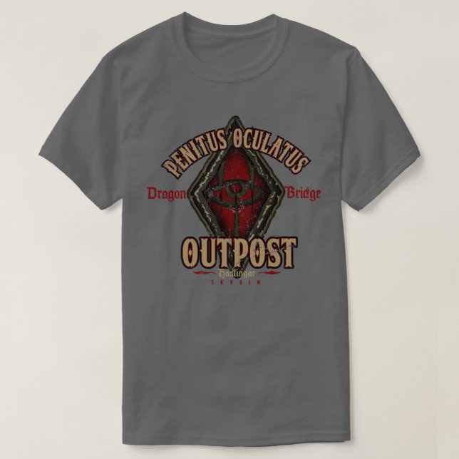 Penitus Oculatus Outpost T Shirt (Design framsida)