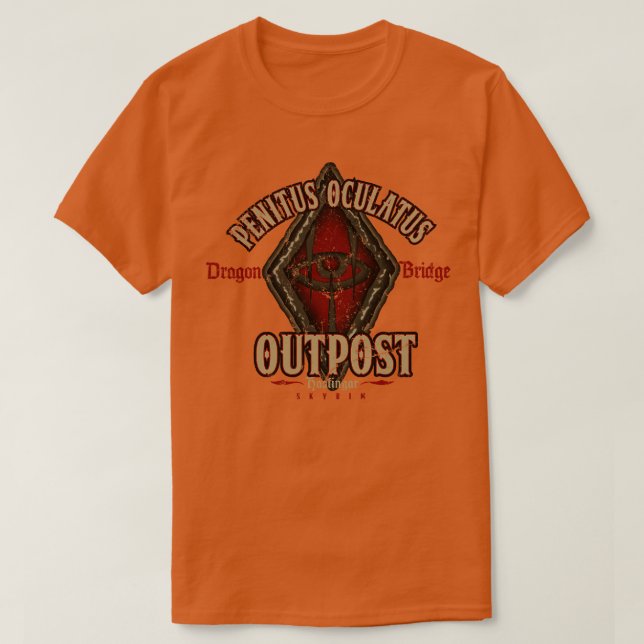Penitus Oculatus Outpost T Shirt (Design framsida)