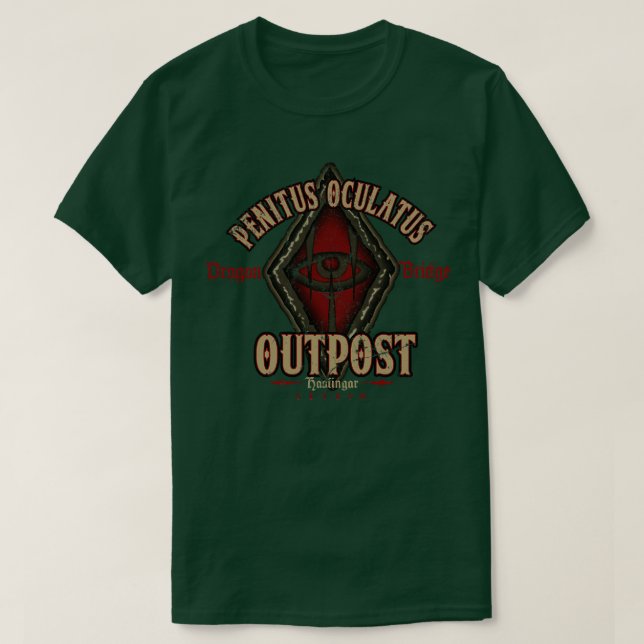 Penitus Oculatus Outpost T Shirt (Design framsida)