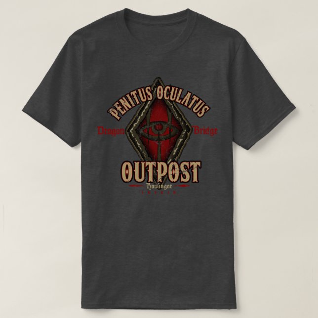Penitus Oculatus Outpost T Shirt (Design framsida)