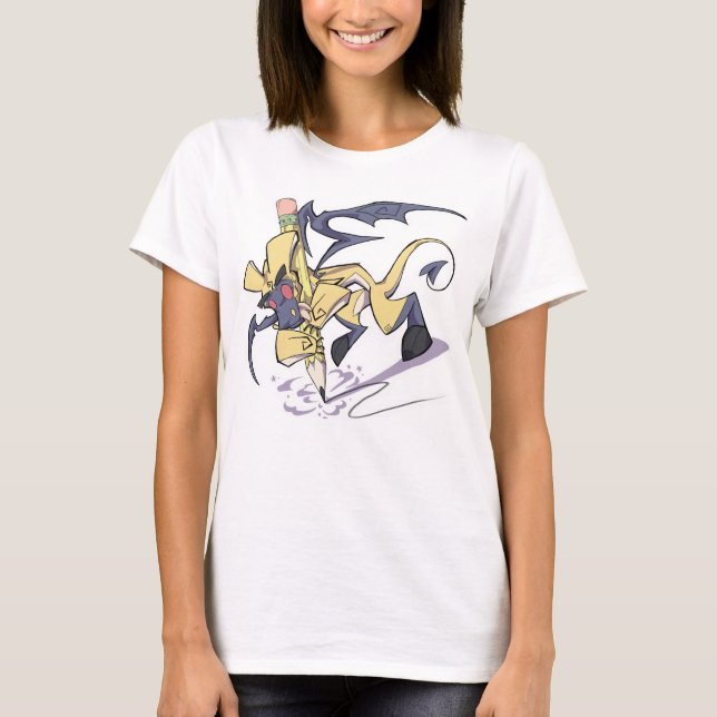 PenLight the Pencil Women's T-shirt (Framsida)