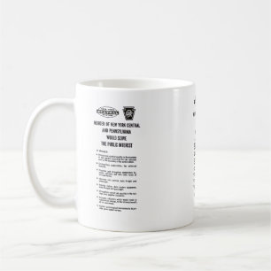 Penn Central Railroad fusion Kaffemugg
