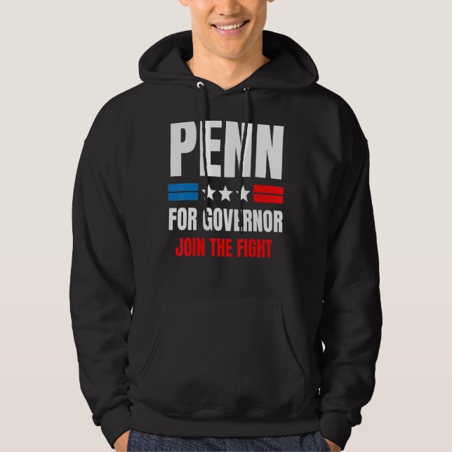 Penn för guvernör hoodie (Framsida)