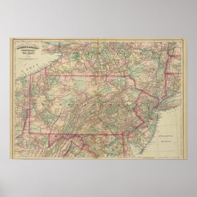 Penn, NJ Poster (Framsidan)