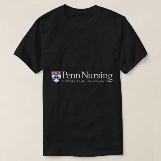 Penn Quakers Apparel School of Nursing T Shirt (Design framsida)