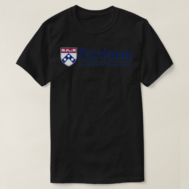 Penn Quakers Manar apparel Perelman School of Medi T Shirt (Design framsida)