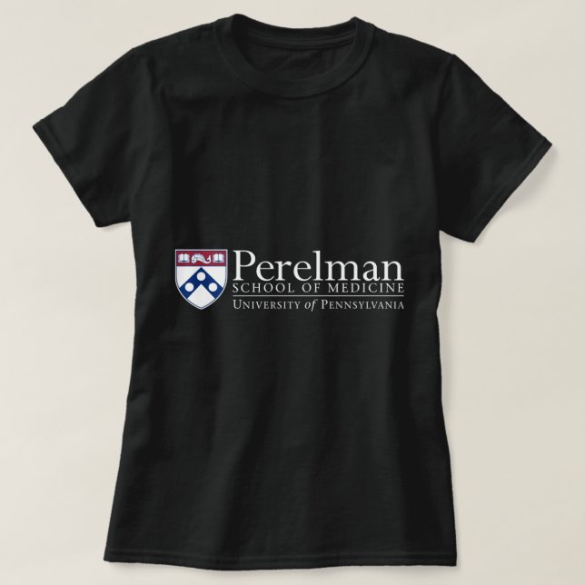 Penn Quakers Manar apparel Perelman School of Medi T Shirt (Design framsida)