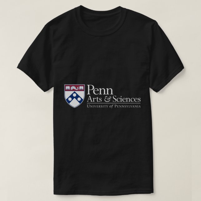 Penn Quakers Manar Apparel School of Arts & Scienc T Shirt (Design framsida)