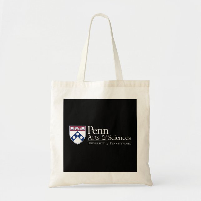 Penn Quakers Manar Apparel School of Arts & Scienc Tygkasse (Framsidan)