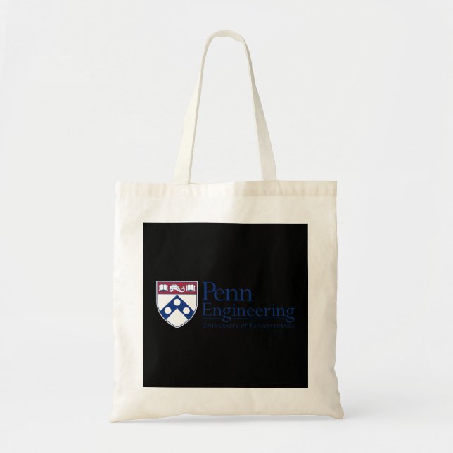 Penn Quakers Manar Apparel School of Engineering Tygkasse (Framsidan)