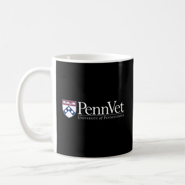 Penn Quakers's Veterinary School Kaffemugg (Vänster)