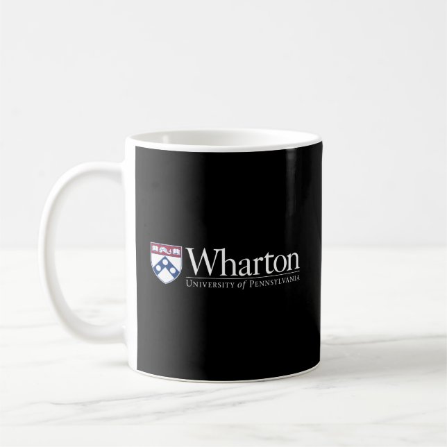 Penn Quakers's Whon School of Business Kaffemugg (Vänster)
