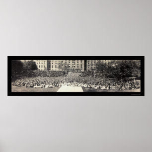 Penn State Studenter Photo 1922 Poster