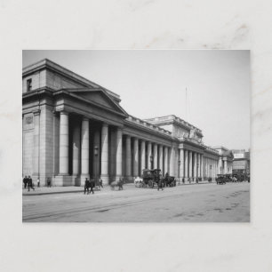 Penn Station Östra fasaden, 1910 Vykort