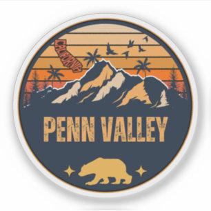Penn Valley, Kalifornien Klistermärken