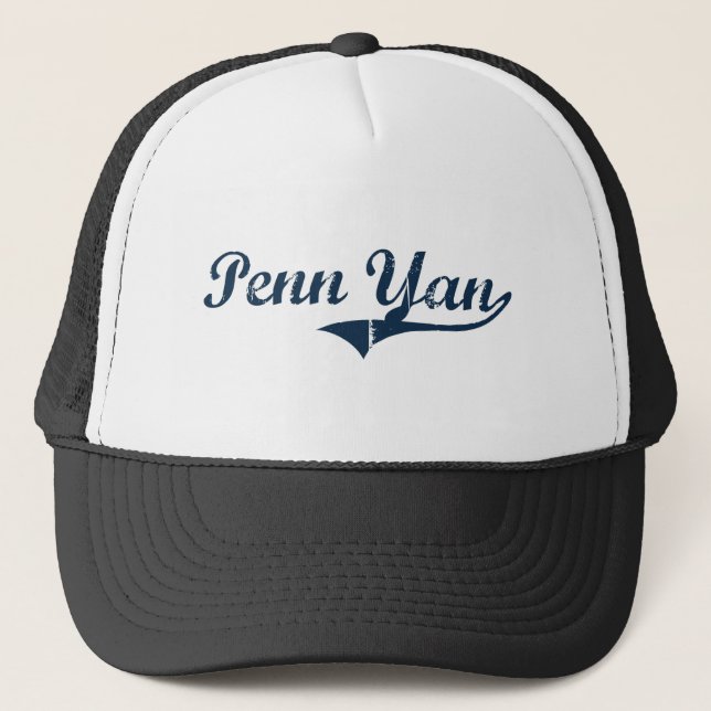 Penn Yan New York klassikerdesign Truckerkeps (Framsida)