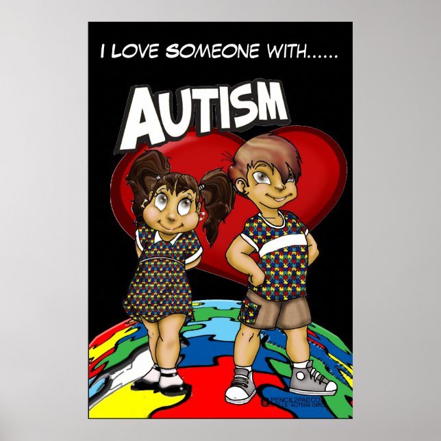 Penna 2 Pad Co. - Autism Poster (Framsidan)