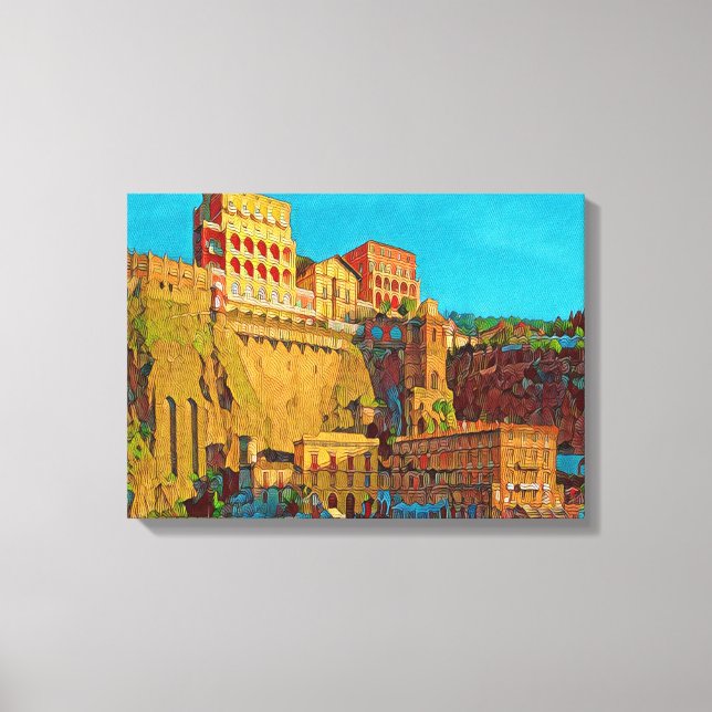 Penna - makrobild - canvastryck (Framsida)