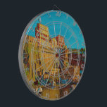 Penna - makrobild - darttavla<br><div class="desc">En 12-tums LP spelas upp. En fonogrammofoninspelning (även kallad grammofoninspelning, särskilt på engelska), som ofta bara spelas in, är ett lagringsmedium för analog ljud i form av en platt skiva med en inskriven modulerad spiral-skiva. Grooven startar vanligtvis nära periferin och slutar nära skivans mittpunkt. Inledningsvis var skivorna vanligtvis tillverkade av...</div>